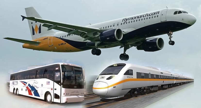 Трансфер до аеропорту: що вигідніше — таксі, поїзд чи автобус?